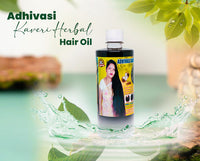 Adhivasi Kaveri 100% Natural Herbal Hair Oil For Regrowth & Long Hair (1000ml)